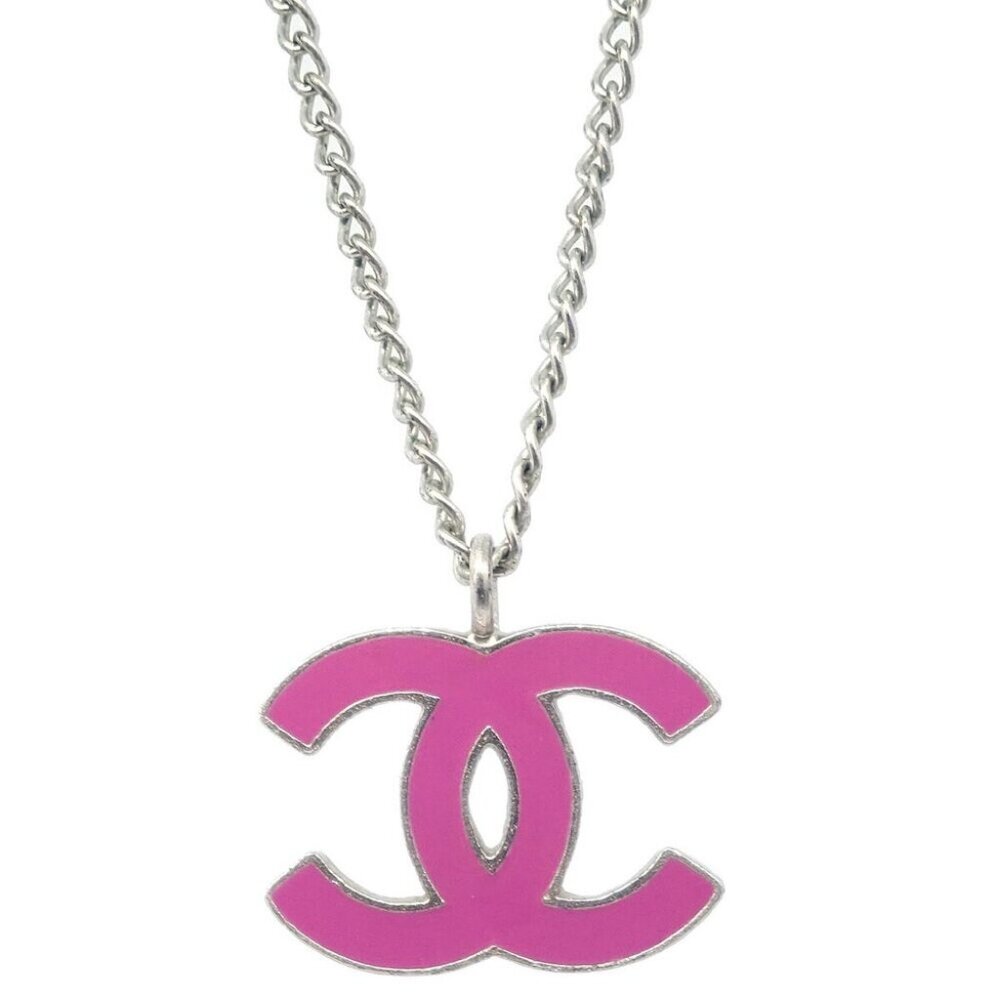 Chanel Chain Necklace Silver